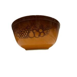 Pyrex Brown Old Orchard 2.5 quart Bowl #403